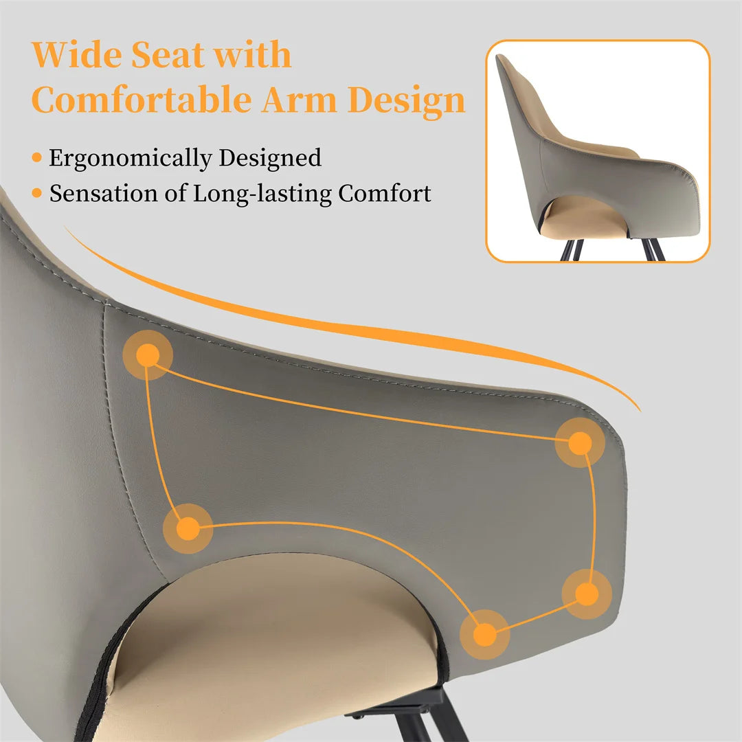 360° Swivel Dining Chairs