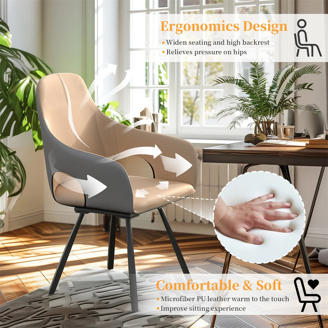 360° Swivel Dining Chairs