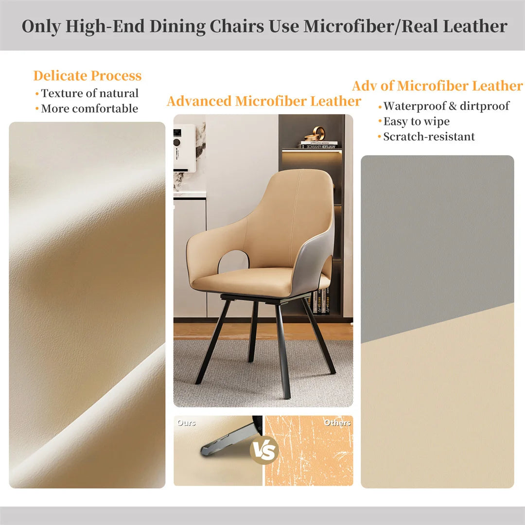 360° Swivel Dining Chairs