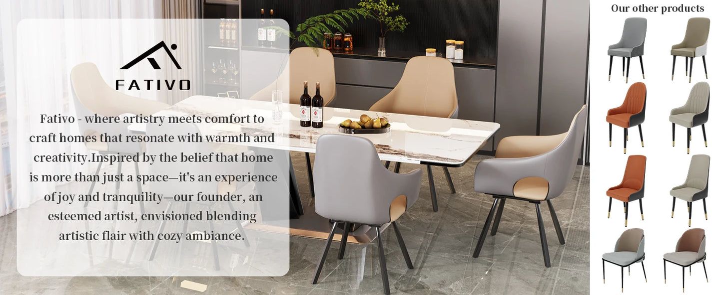 360° Swivel Dining Chairs