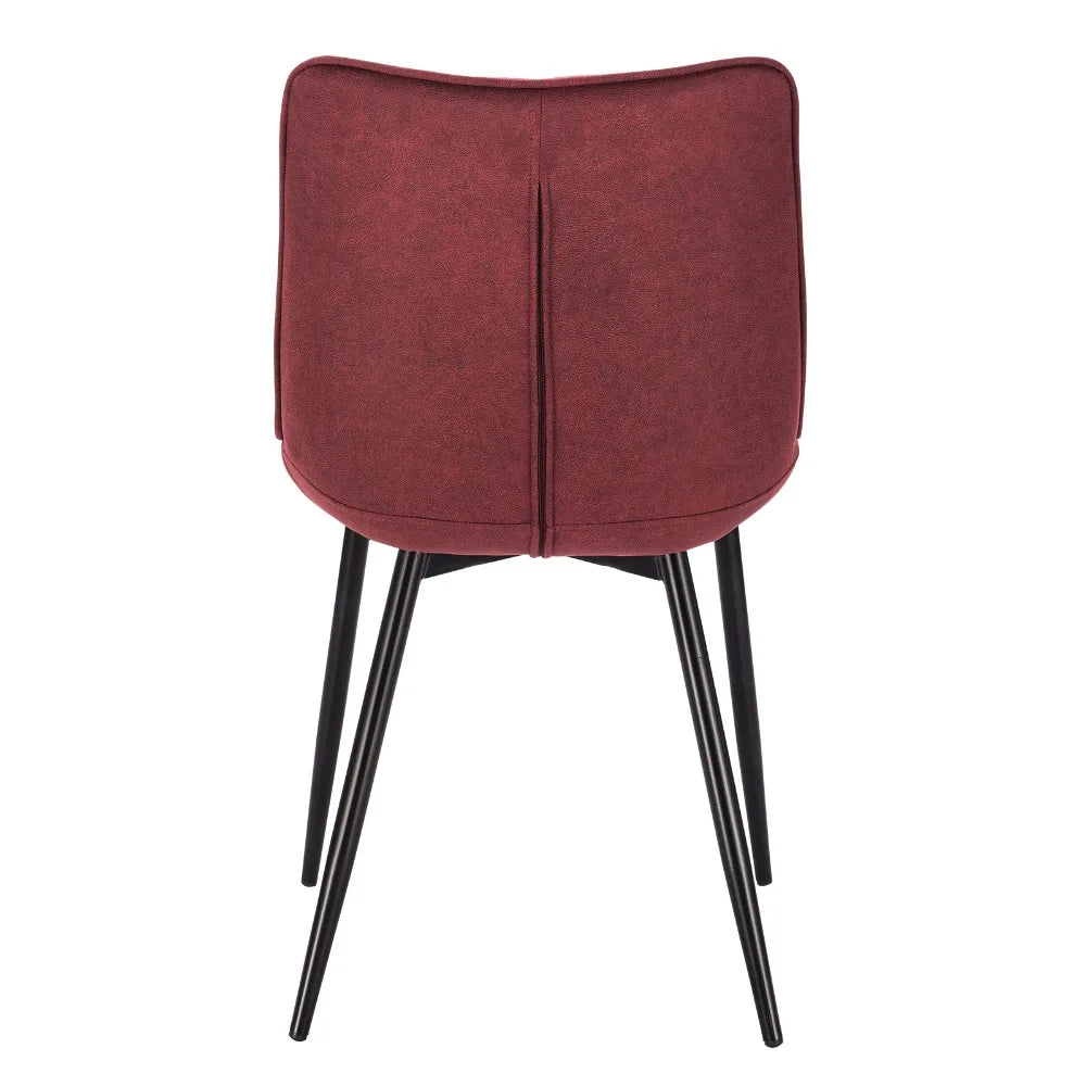 4PCs/Set Faux Leather/Fabric/Velvet/Linen Kitchen Chair