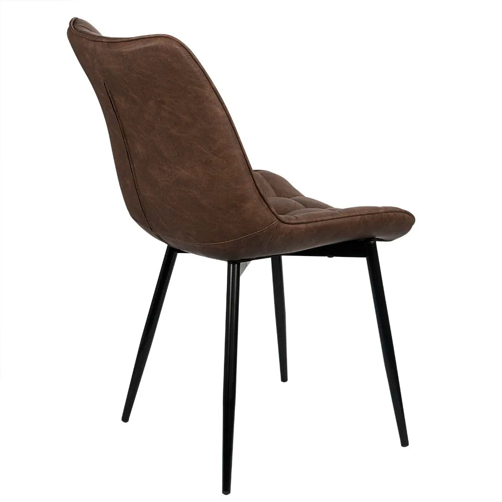 4PCs/Set Faux Leather/Fabric/Velvet/Linen Kitchen Chair