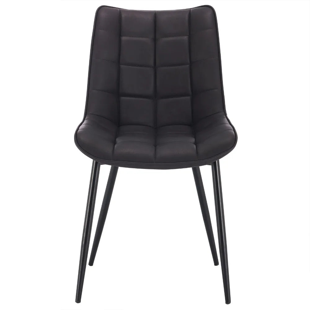 4PCs/Set Faux Leather/Fabric/Velvet/Linen Kitchen Chair